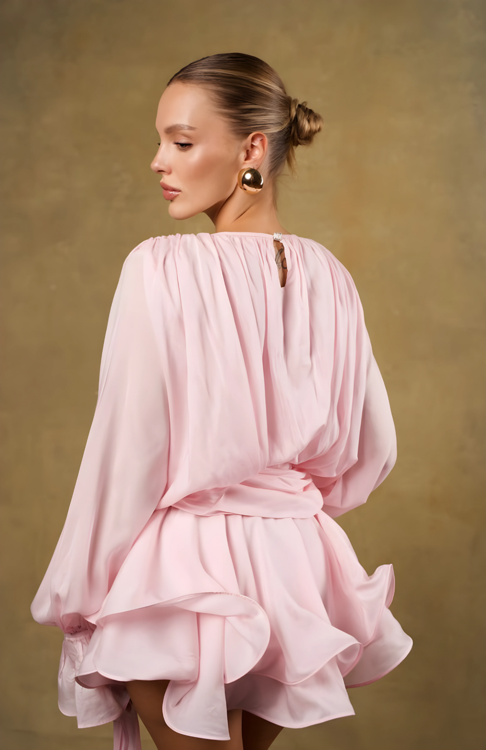 Robe Ruffle Lilas -  Auréola