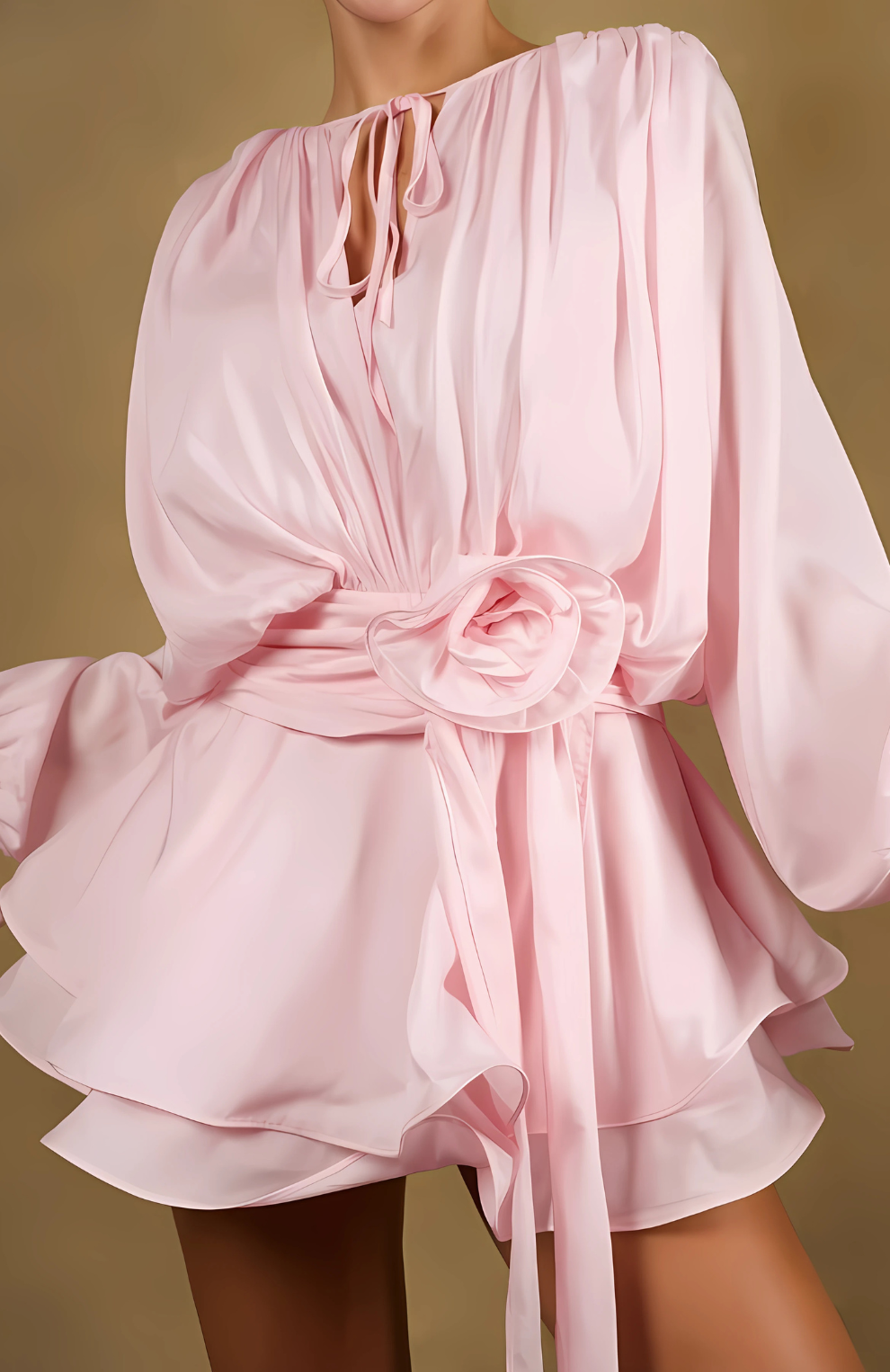 Robe Ruffle Lilas -  Auréola