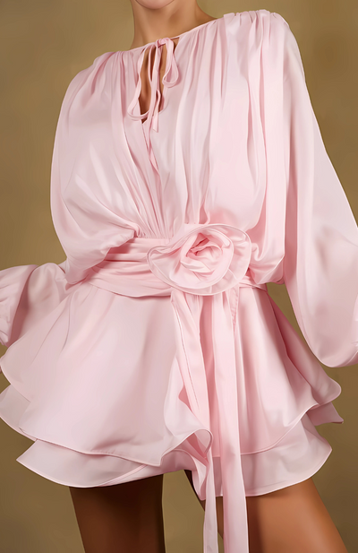 Robe Ruffle Lilas -  Auréola